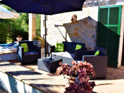 Terrasse Suite 2 Finca Bona Sort Mallorca